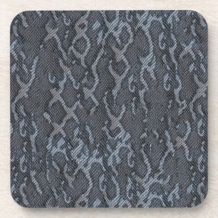 Grey Snake Skin Coaster