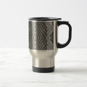 Grey Snakeskin Travel Mug