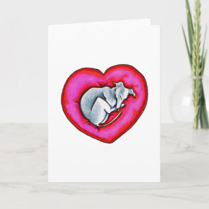 Grey Snuggle Bug Card