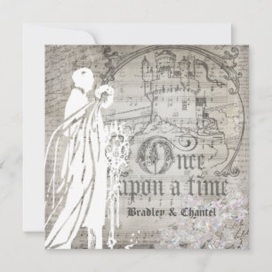 Grey Song Once Upon a Time Invitation