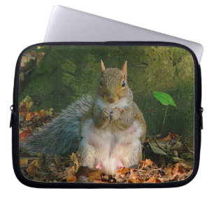 Grey Squirrel 01 Laptop Sleeve