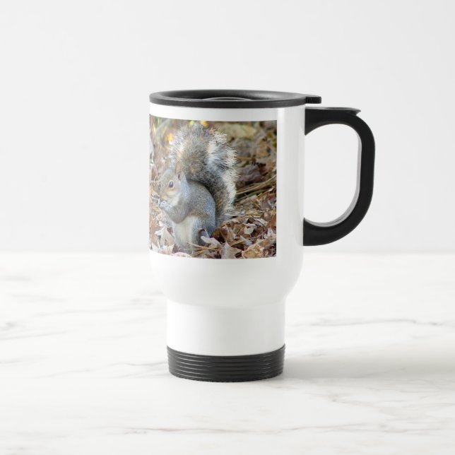 Grey Squirrel Animal Mug (Right)