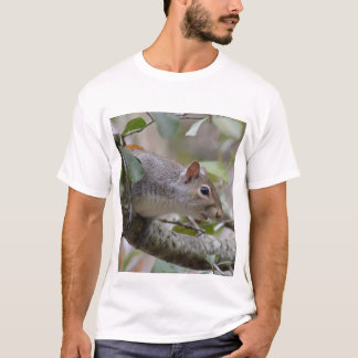 Grey Squirrel Keeping Watch T-Shirt