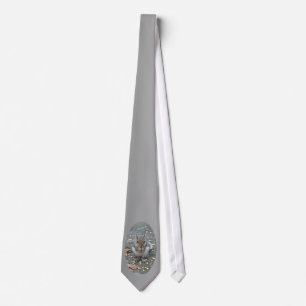 Grey Squirrel Necktie