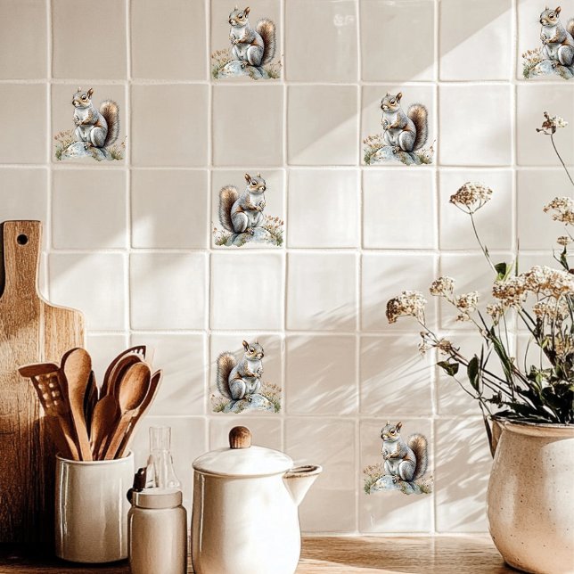 Grey Squirrel  Tile (Creator Uploaded)