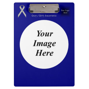 Grey Standard Ribbon Template by Kenneth Yoncich Clipboard