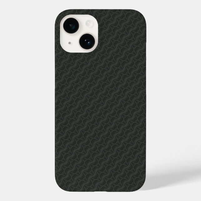 Grey steel seamless pattern Case-Mate iPhone case (Back)