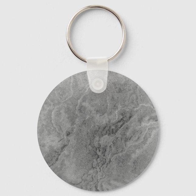 Grey Stone Pattern Keychain (Front)