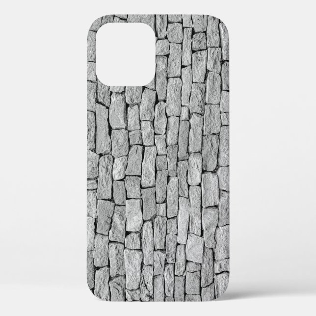 Grey stone wall, abstract background. Case-Mate iPhone case (Back)