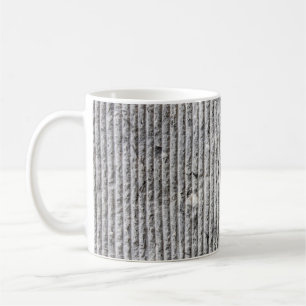 Grey stone wall texture. Texture of stone wall wit Coffee Mug