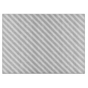 Grey Striped Cutting Board