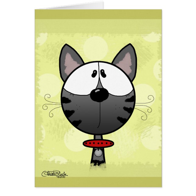 Grey Striped Kitty (Front)