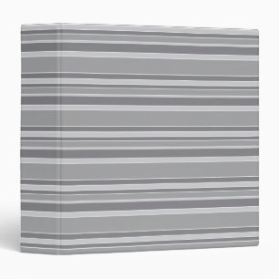 Grey stripes binder