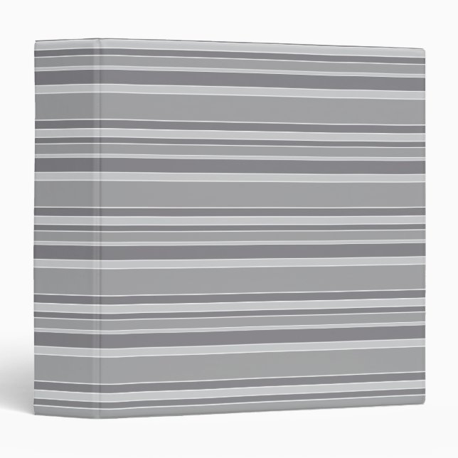 Grey stripes binder (Front/Spine)