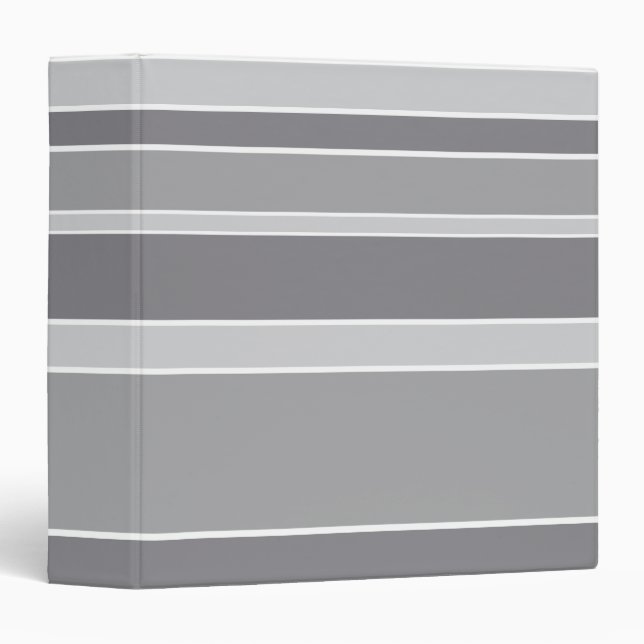 Grey stripes binder (Front/Spine)
