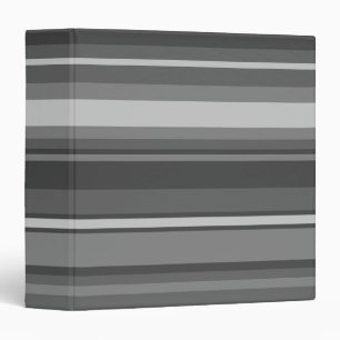 Grey stripes binder
