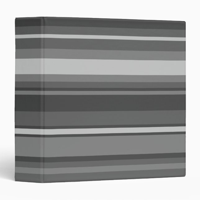 Grey stripes binder (Front/Spine)