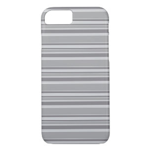 Grey stripes Case-Mate iPhone case