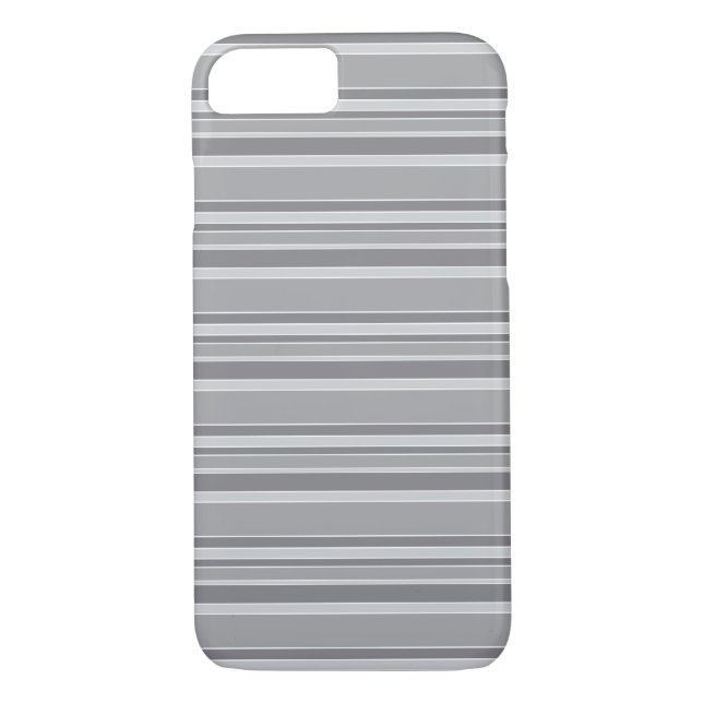 Grey stripes Case-Mate iPhone case (Back)
