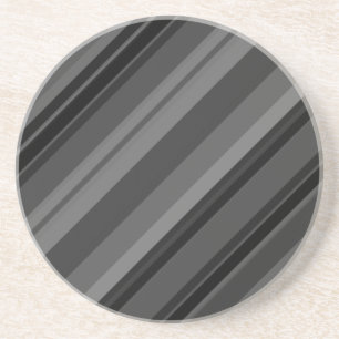 Grey Stripes Coaster