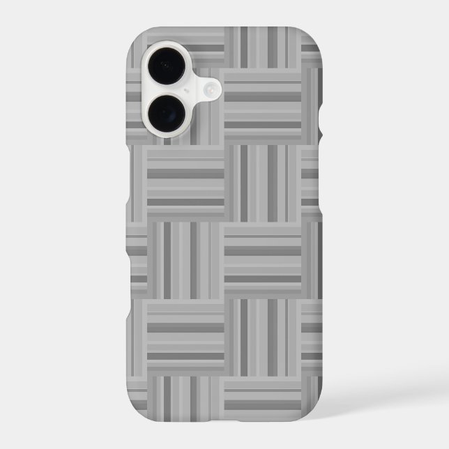 Grey stripes weave pattern (Back)
