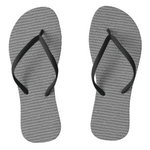 Grey style flip flops