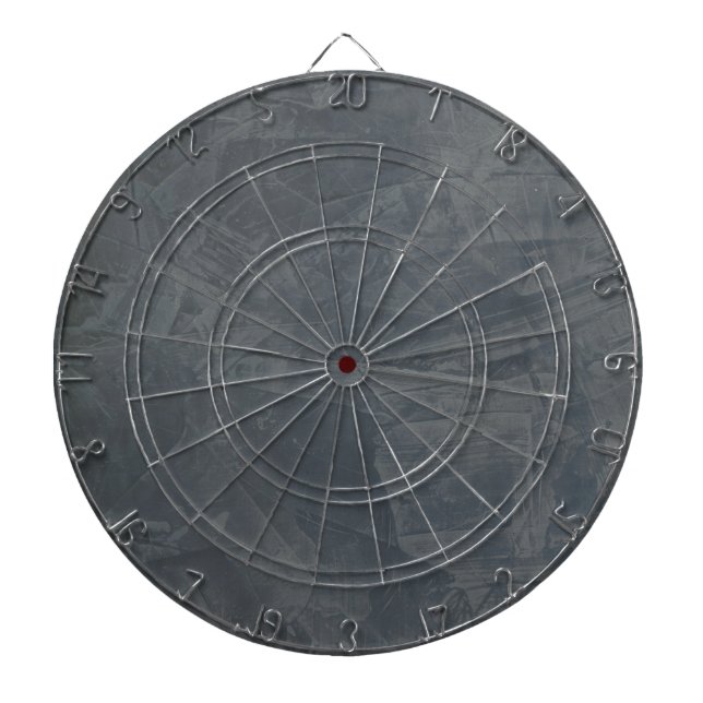 Grey Suede Dartboard (Front)