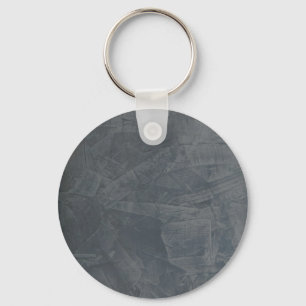 Grey Suede Keychain