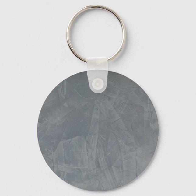Grey Suede Keychain (Front)
