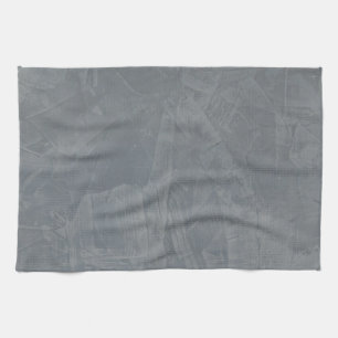 Grey Suede Kitchen Towel