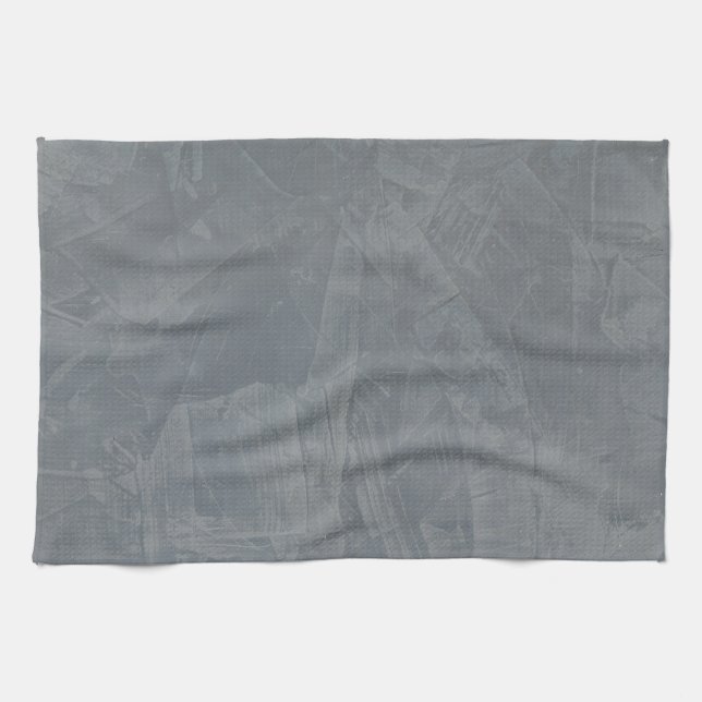 Grey Suede Kitchen Towel (Horizontal)