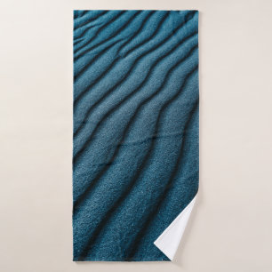 Grey surface bath towel
