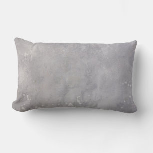 Grey surface lumbar pillow