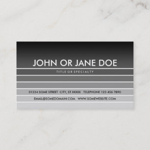 grey swatch business card
