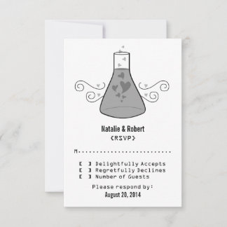 Grey Sweet Chemistry Response Card