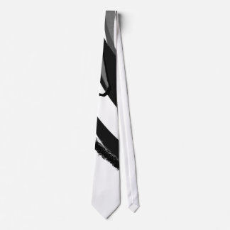 Grey swish tie