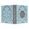 Grey & Teal Blue Damask Pattern Wedding