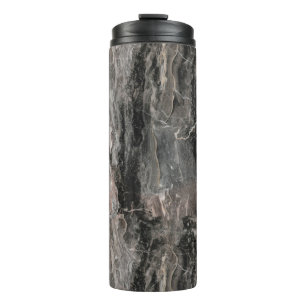 Grey Tones Marble Stone Thermal Tumbler