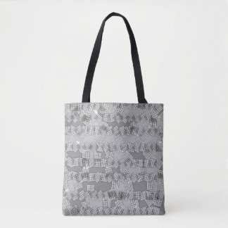 Grey Tote Bag