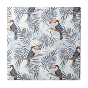 Grey Toucan Tile