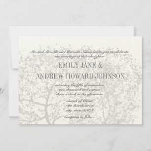 Grey Tree Weddings Personalized Invitations