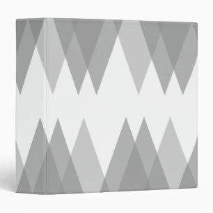 Grey triangles binder