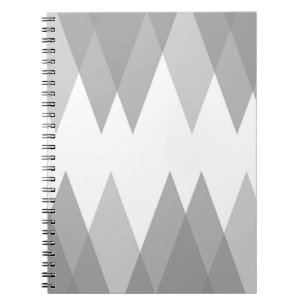 Grey triangles notebook