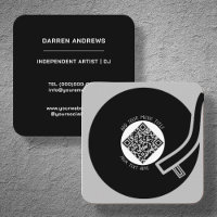 Grey Vinyl LP | QR Code