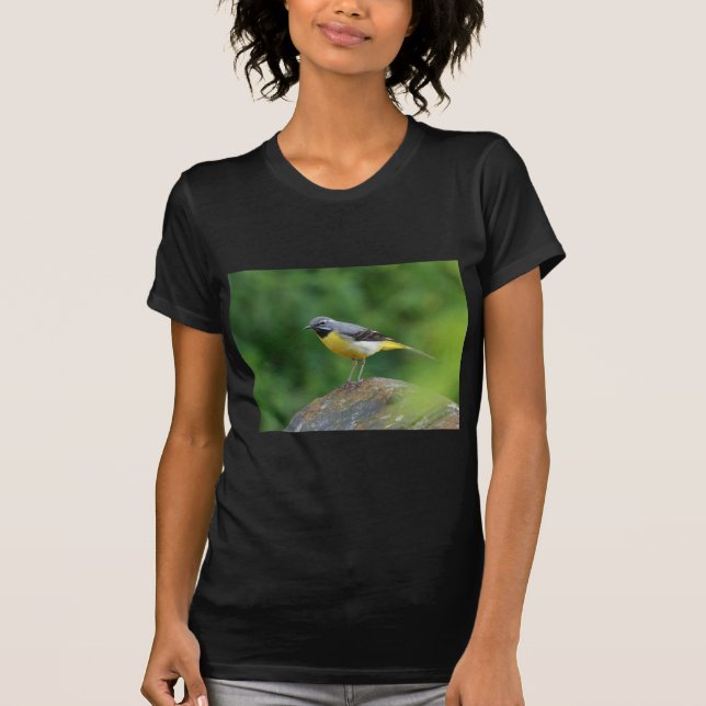 Grey Wagtail - bird T-Shirt (Front)