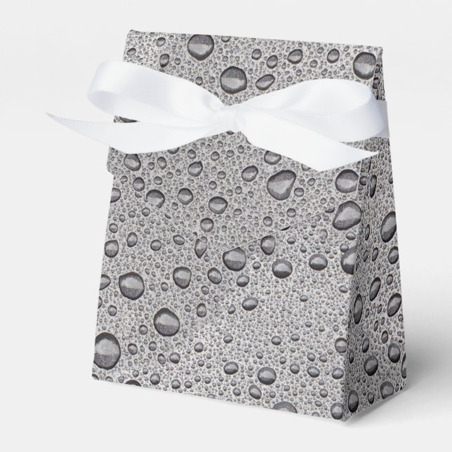 Grey water droplets favor box (Front Side)