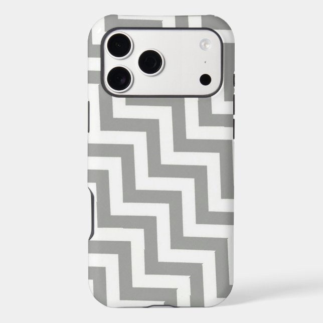 Grey White Chevron (Back)
