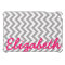 Grey White Chevron Pattern