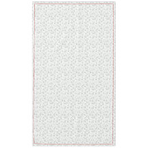 Grey/White Natural Christmas & Cardinal Red Border