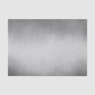 Grey White Ombre Modern Tissue Paper